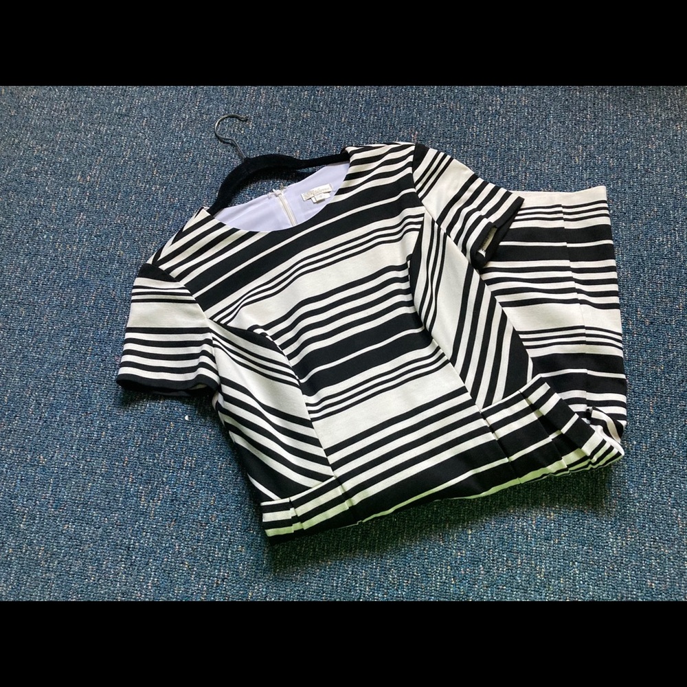 Shoshanna fit and flare dress